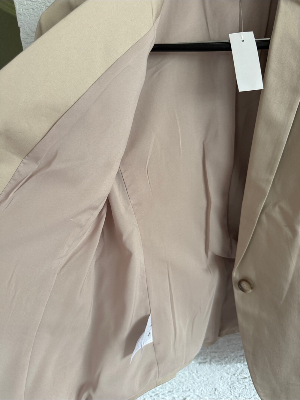 Ann Taylor Neutral Beige Women's Tailored Blazer and Pants - Picture 10 of 13